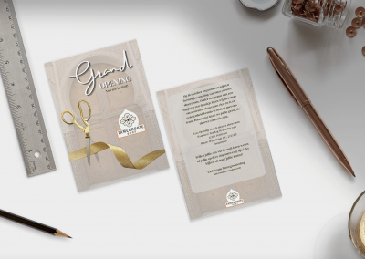 Tamegroute Shop openings uitnodiging