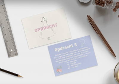 Little Monkey Events spelkaarten evenement